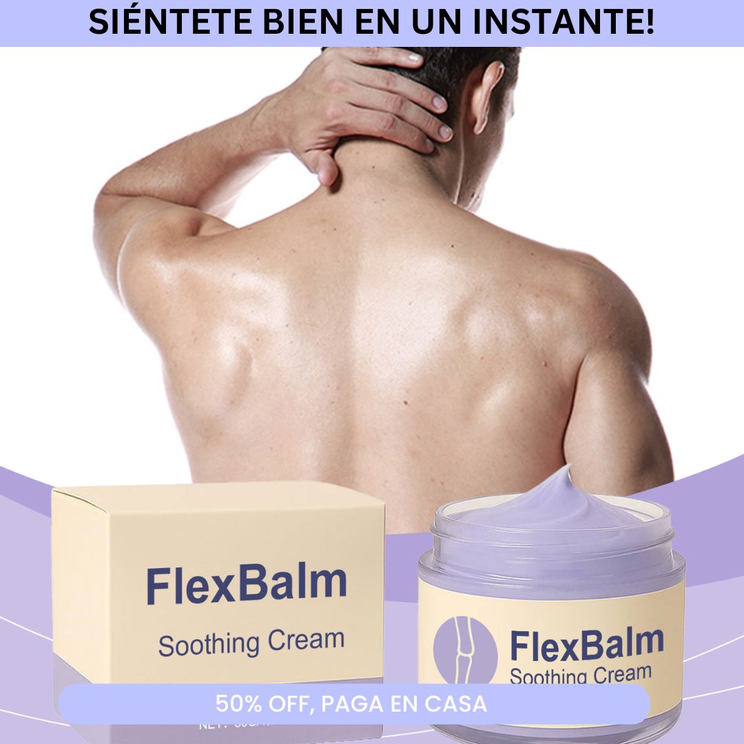 FlexBalm – Crema Calmante Para El Dolor y La Presión