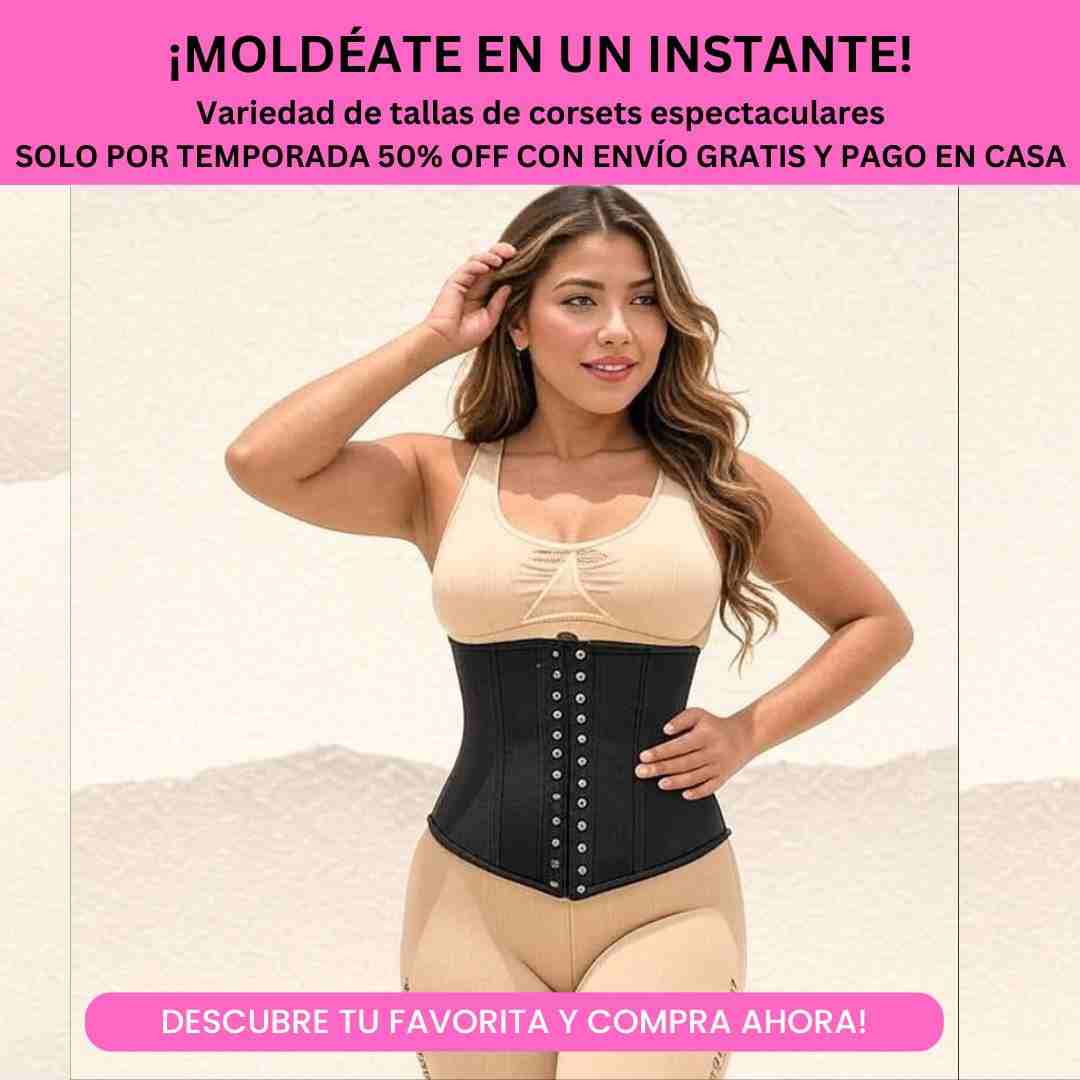 Corset Moldeador “Perfect Curve” – Controla tu Abdomen y Resalta tu Cintura en Minutos