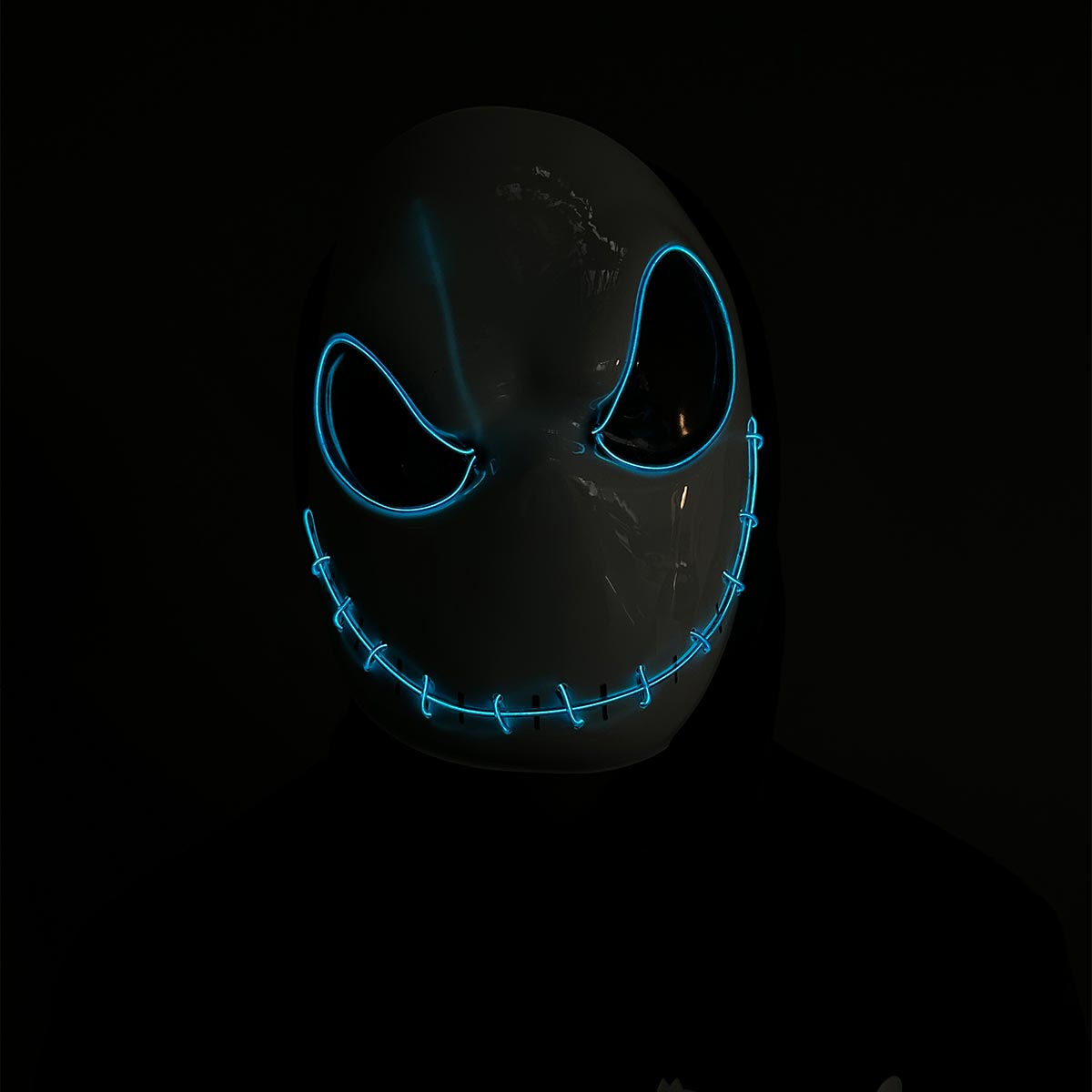 😱🎃 Máscara de Jack LED – Roba todas las miradas en Halloween 👻✨