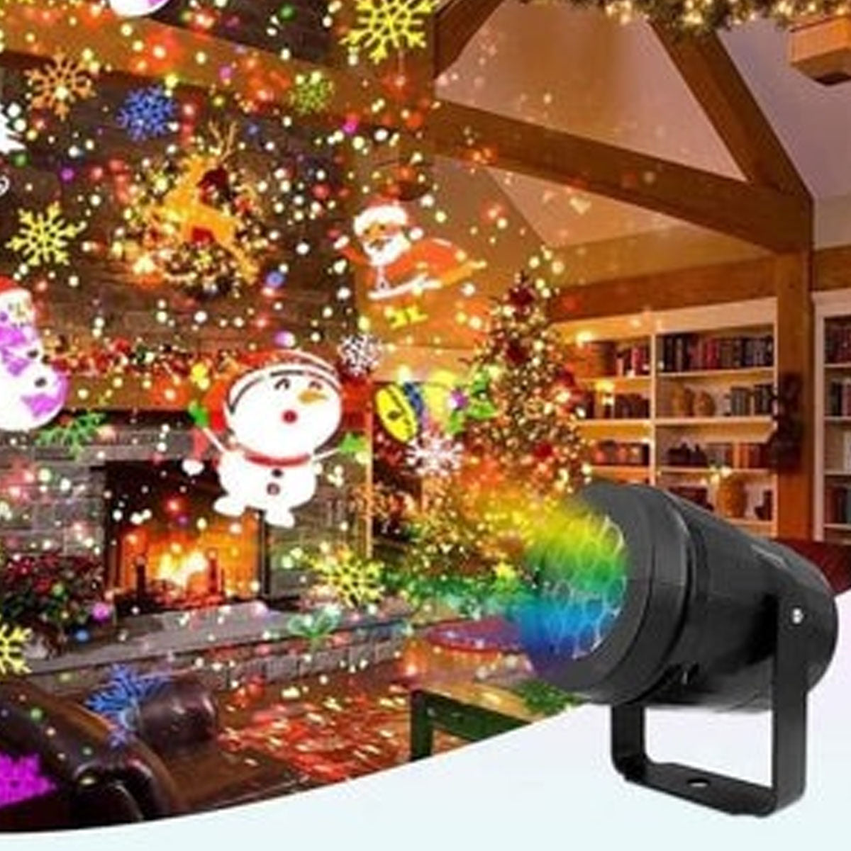 Proyector LED “Halloween & Christmas Pack” – Decora tu casa sin gastar de más