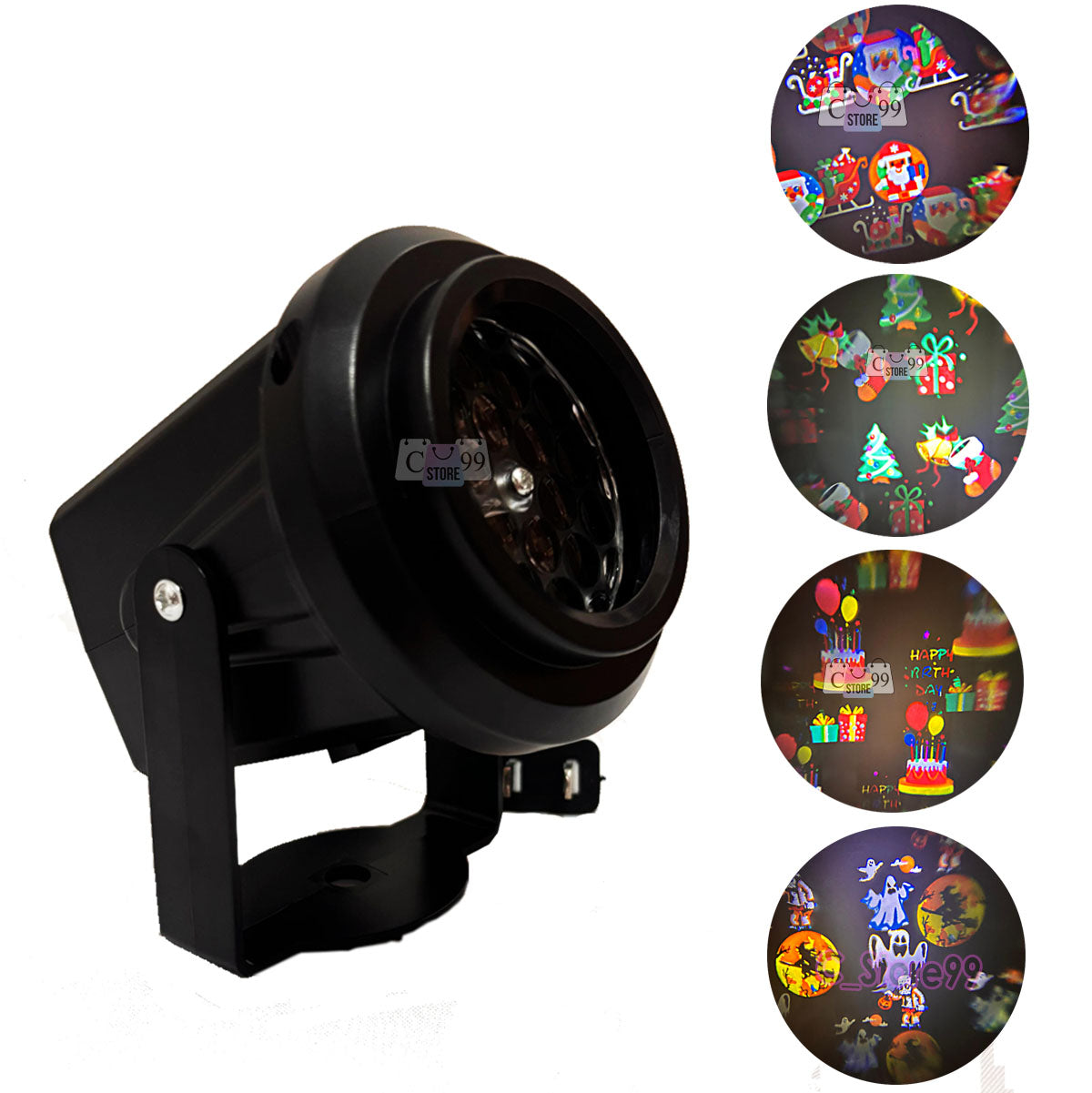 Proyector LED “Halloween & Christmas Pack” – Decora tu casa sin gastar de más