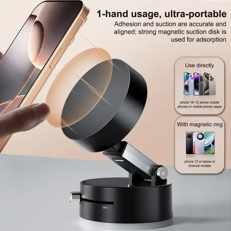 Soporte Magnético Ultra-Firme®: Seguridad total para tu celular