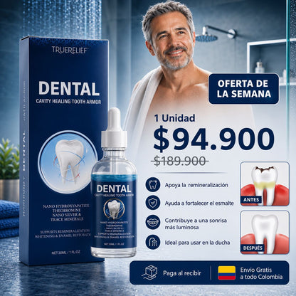 Sérum Dental Reparador: Dientes Más Fuertes en 14 Días