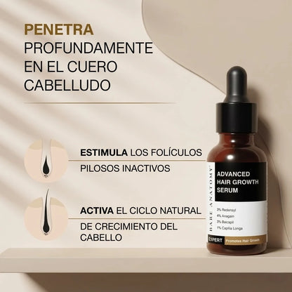 Serum Capilar Bare Anatomy — Detiene la caída y reactiva el crecimiento