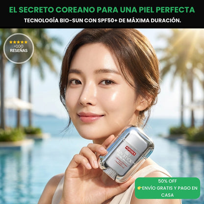 Peptide 9 Bio Sun Stick — El secreto coreano contra el envejecimiento y el sol