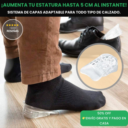 Alzas Invisibles con Sistema de Capas — ¡Más alto al instante!