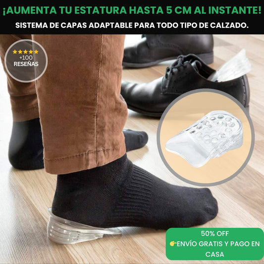 Alzas Invisibles con Sistema de Capas — ¡Más alto al instante!