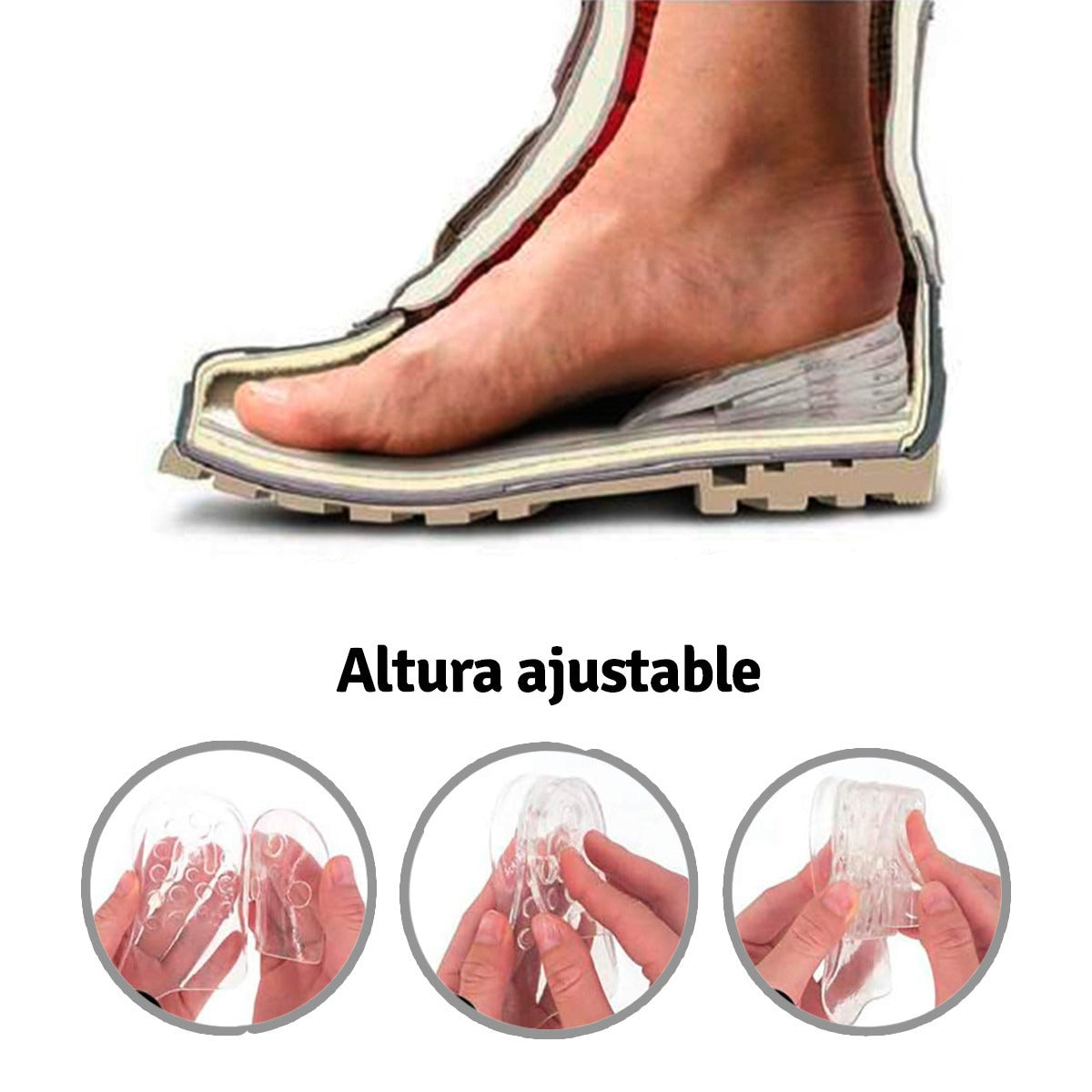 Alzas Invisibles con Sistema de Capas — ¡Más alto al instante!