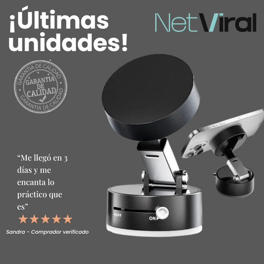 Soporte Magnético Ultra-Firme®: Seguridad total para tu celular