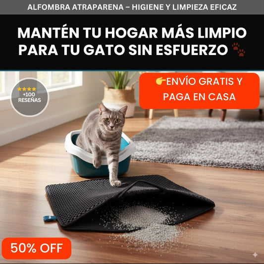 ALFOMBRA ATRAPARENA – TECNOLOGÍA DE DOBLE CAPA
