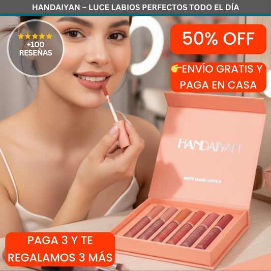 HANDAIYAN® – OLVIDA LOS LABIALES QUE SE BORRAN (SOLO POR TEMPORADA)