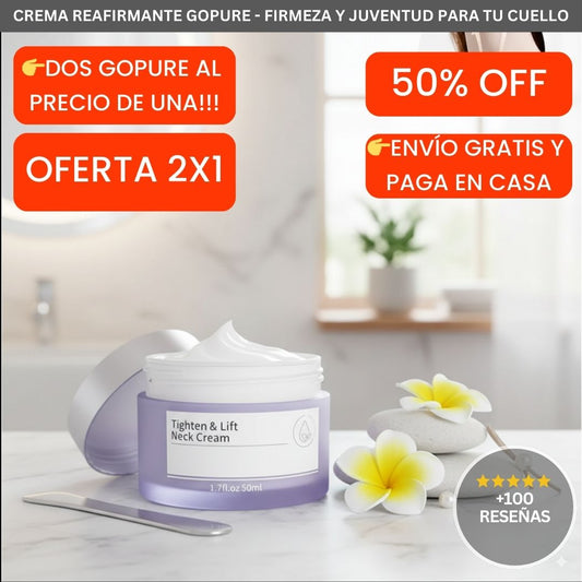 GoPure - Devuélvete Firmeza y Juventud (🎁 Paga 1 y Lleva 2)