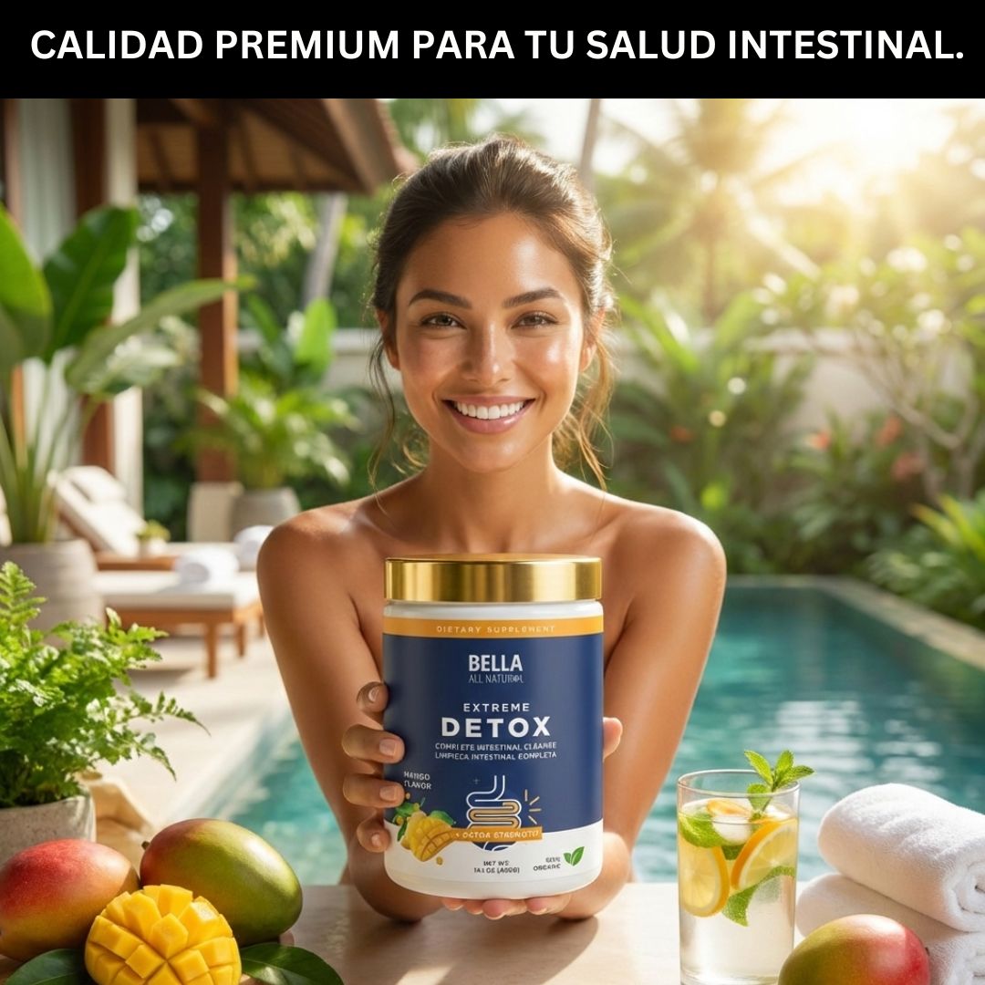 BELLA EXTREME DETOX - Libérate de la Hinchazón y Recupera tu Ligereza