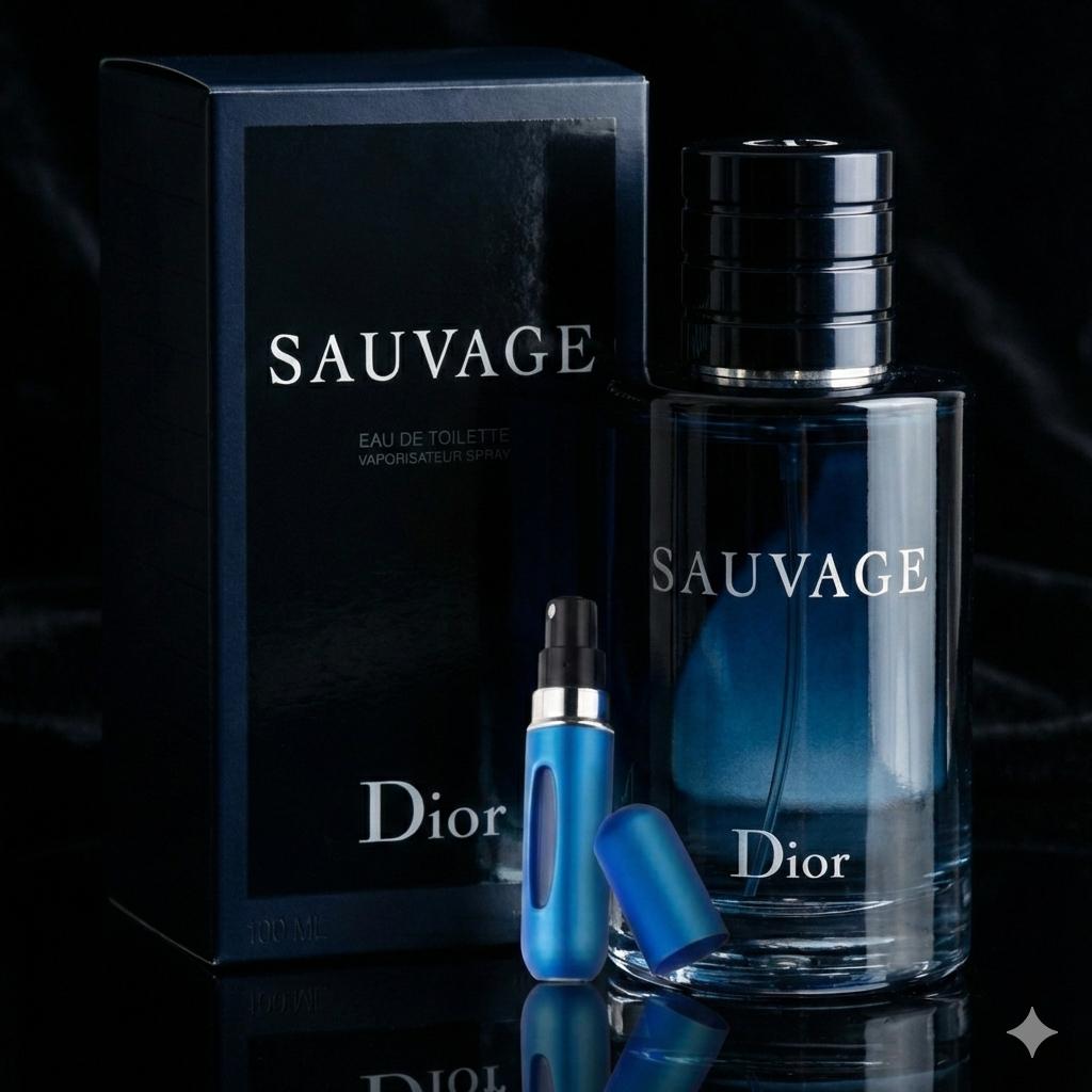 Dior Sauvage EDT 100ML + Perfumero GRATIS - Lo Mejor del Mercado Francés 🇫🇷