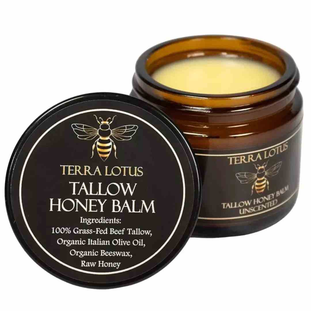Terra Lotus Skin Revival Balm – Bálsamo nutritivo de tallow y miel para restaurar tu piel
