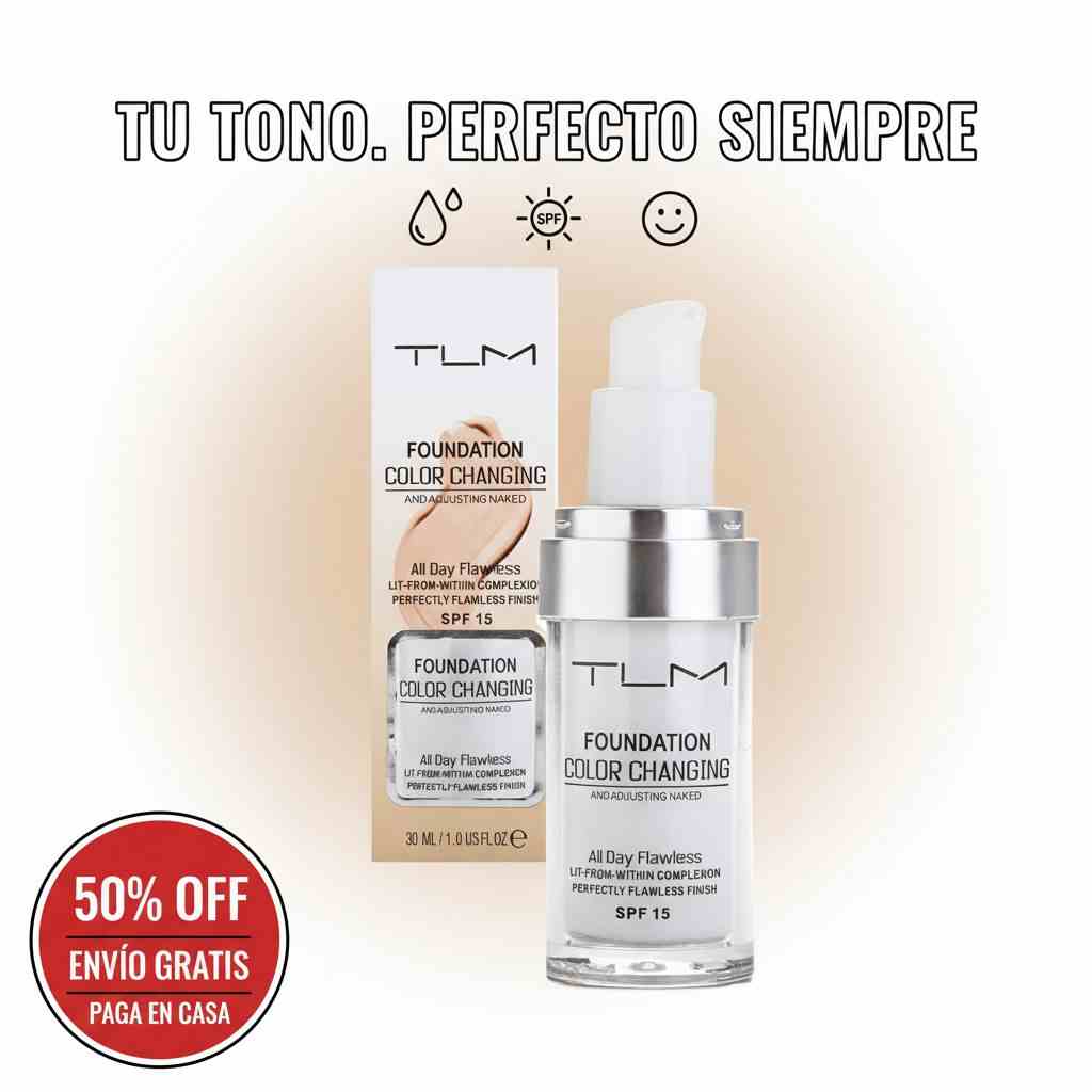 TLM Foundation® – La base que se adapta a tu tono