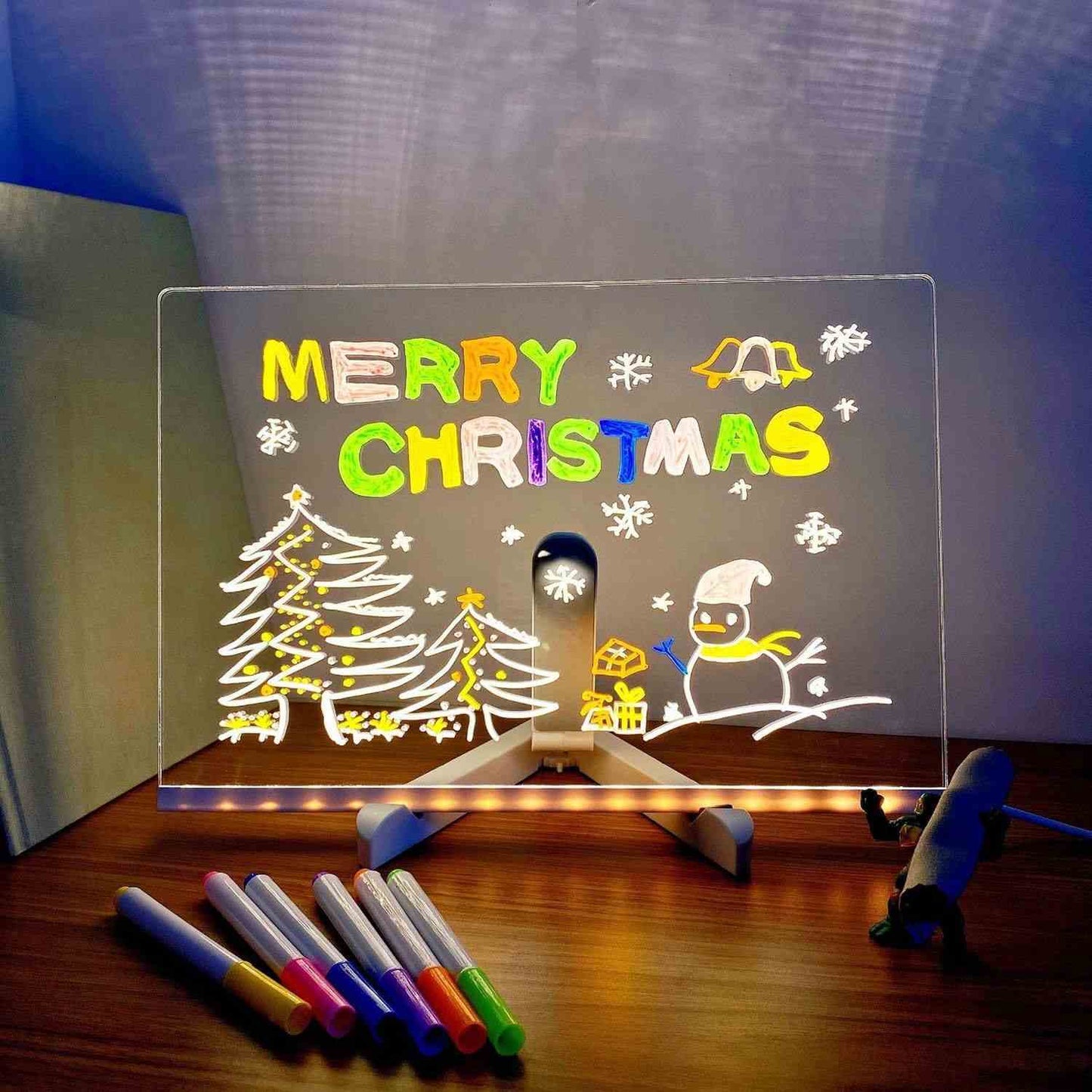 Tablero Acrílico LED: Despierta tu creatividad 📚💡