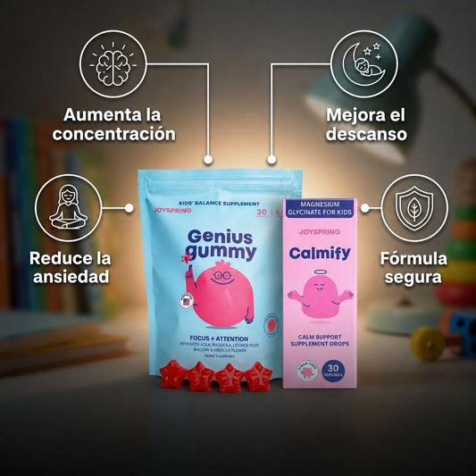 ✨ COMBO INTELIGENCIA + CALMA PARA NIÑOS ✨