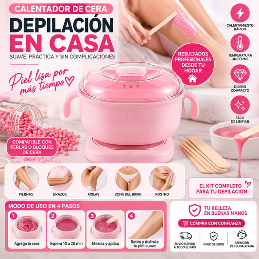 Calentador De Cera Depilatoria Eléctrico